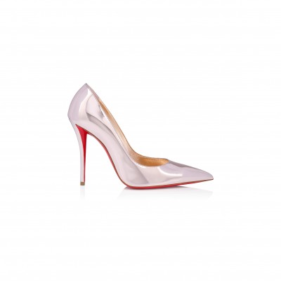 CHRISTIAN LOUBOUTIN MISS Z 100 MM PUMPS-LAMINATED CALF LEATHER-VINTAGE ROSE-WOMEN 12506509002